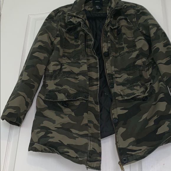 Forever 21 utility camo jacket - Picture 5 of 5